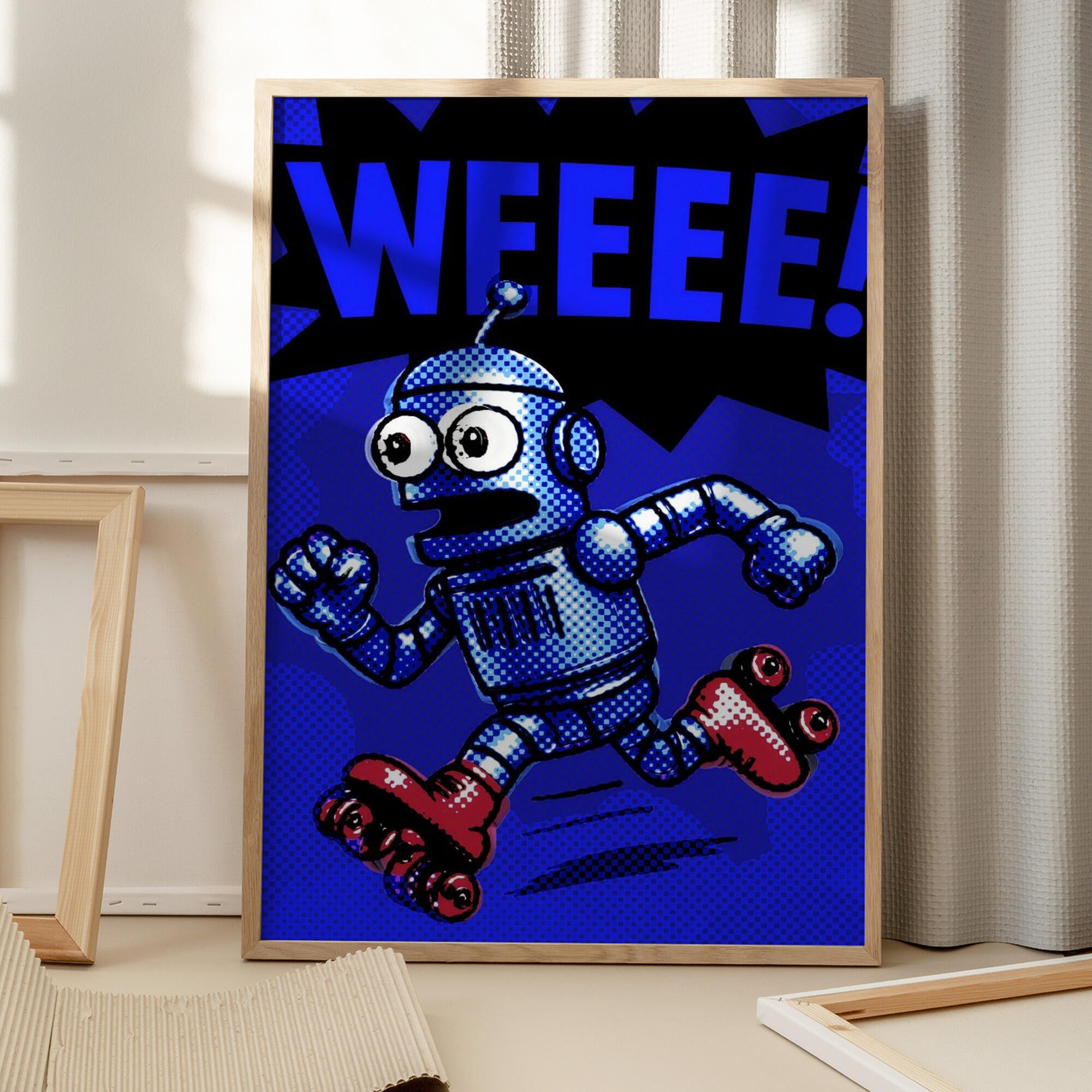 Roller Skating Robot
