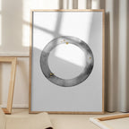 Golden Grey Circle
