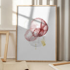 Blush Gold Abstract Flow