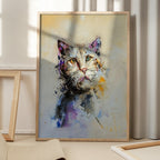 Expressive Cat Portrait