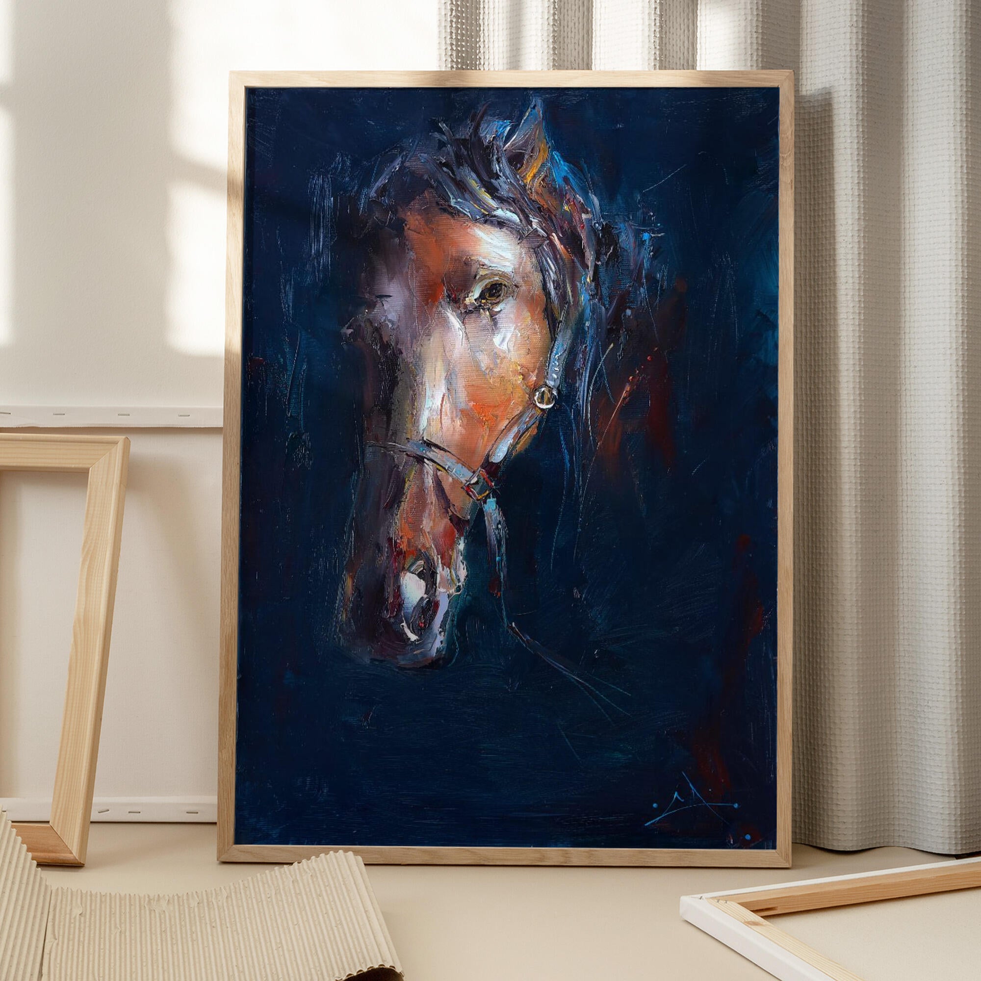 Dark Horse Portrait