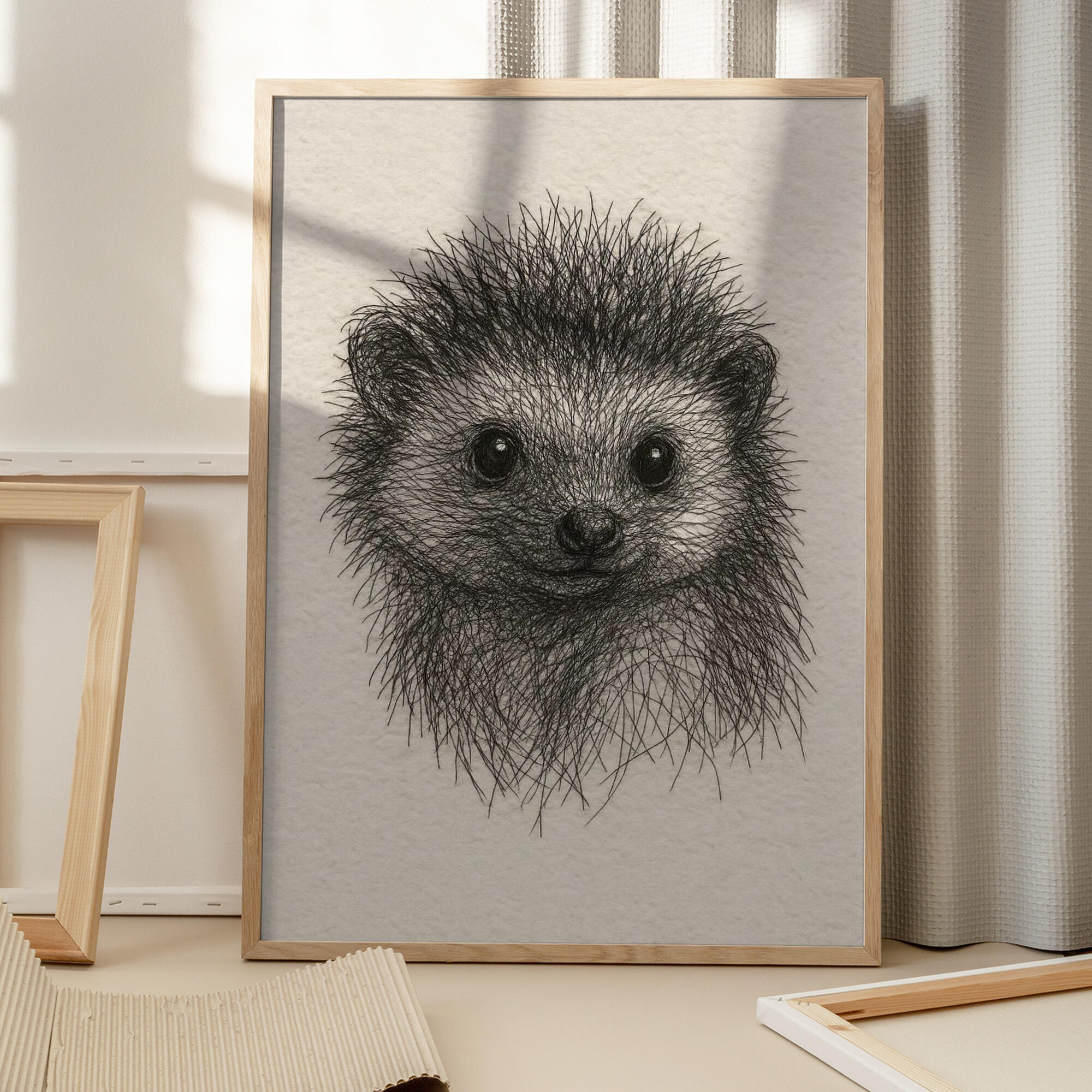 Baby Hedgehog Sketch