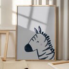 Sweet Smiling Zebra