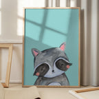 Cute Raccoon Smile