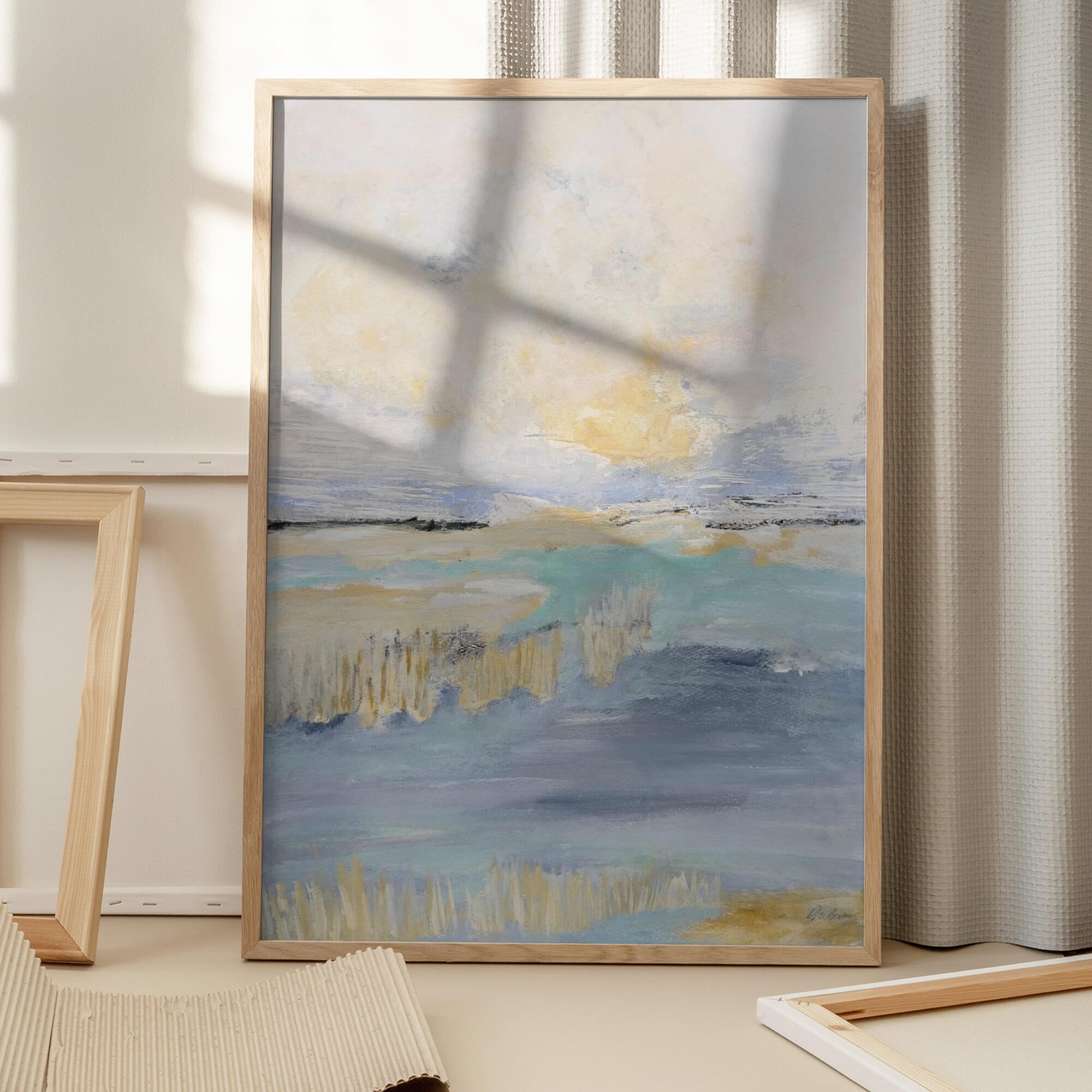 Soft Coastal Abstract