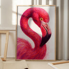 Elegant Pink Flamingo