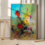 Vibrant Floral Impression