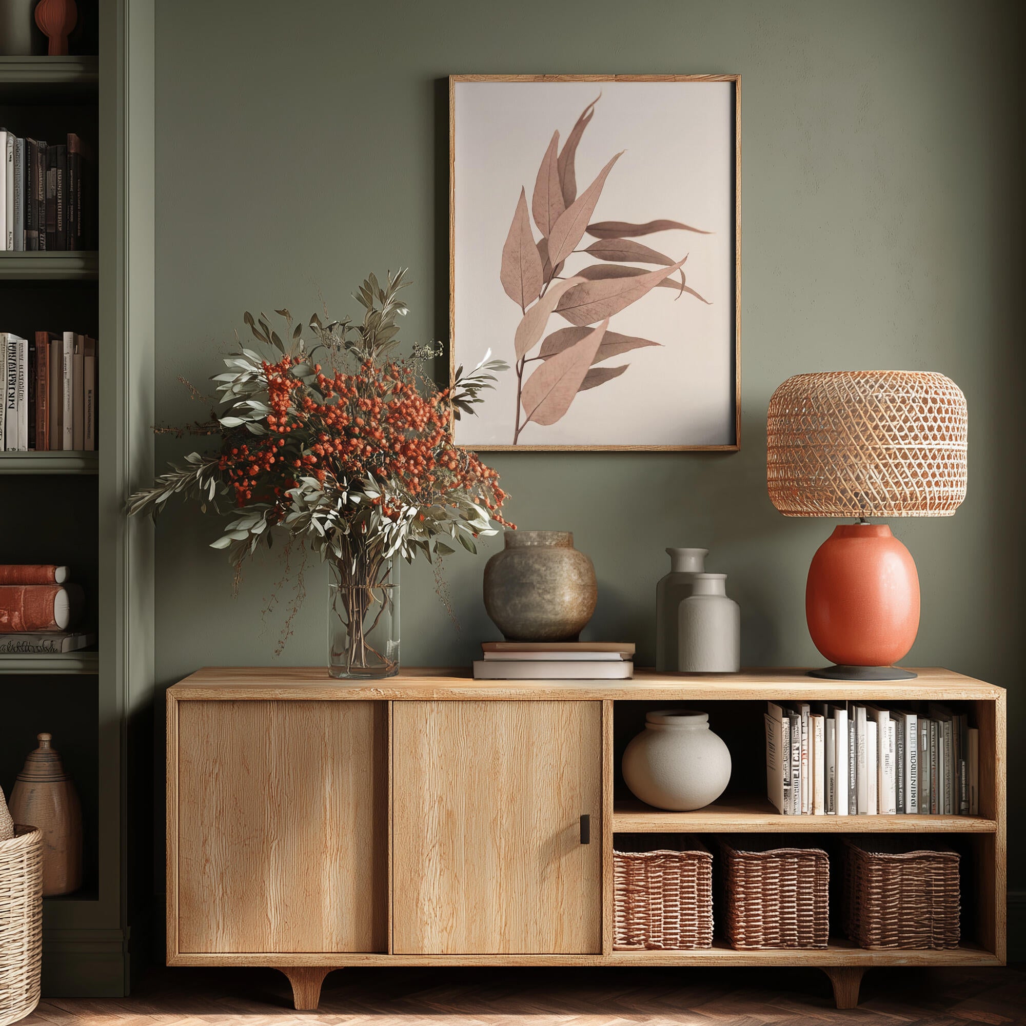 Dried Eucalyptus