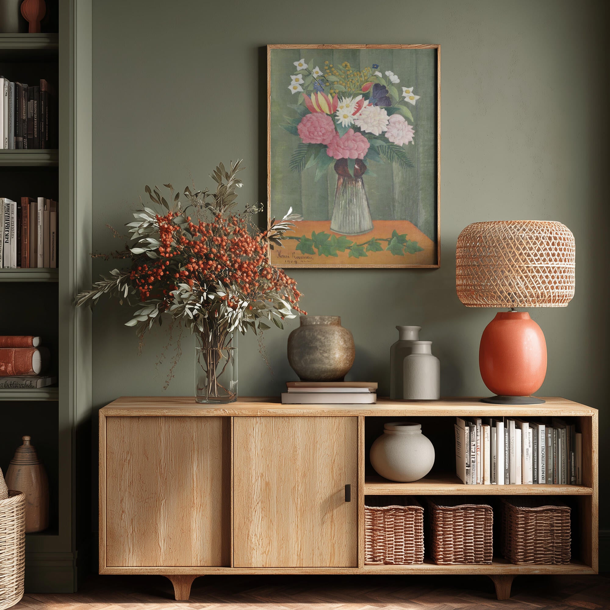 Flowers In a Vase