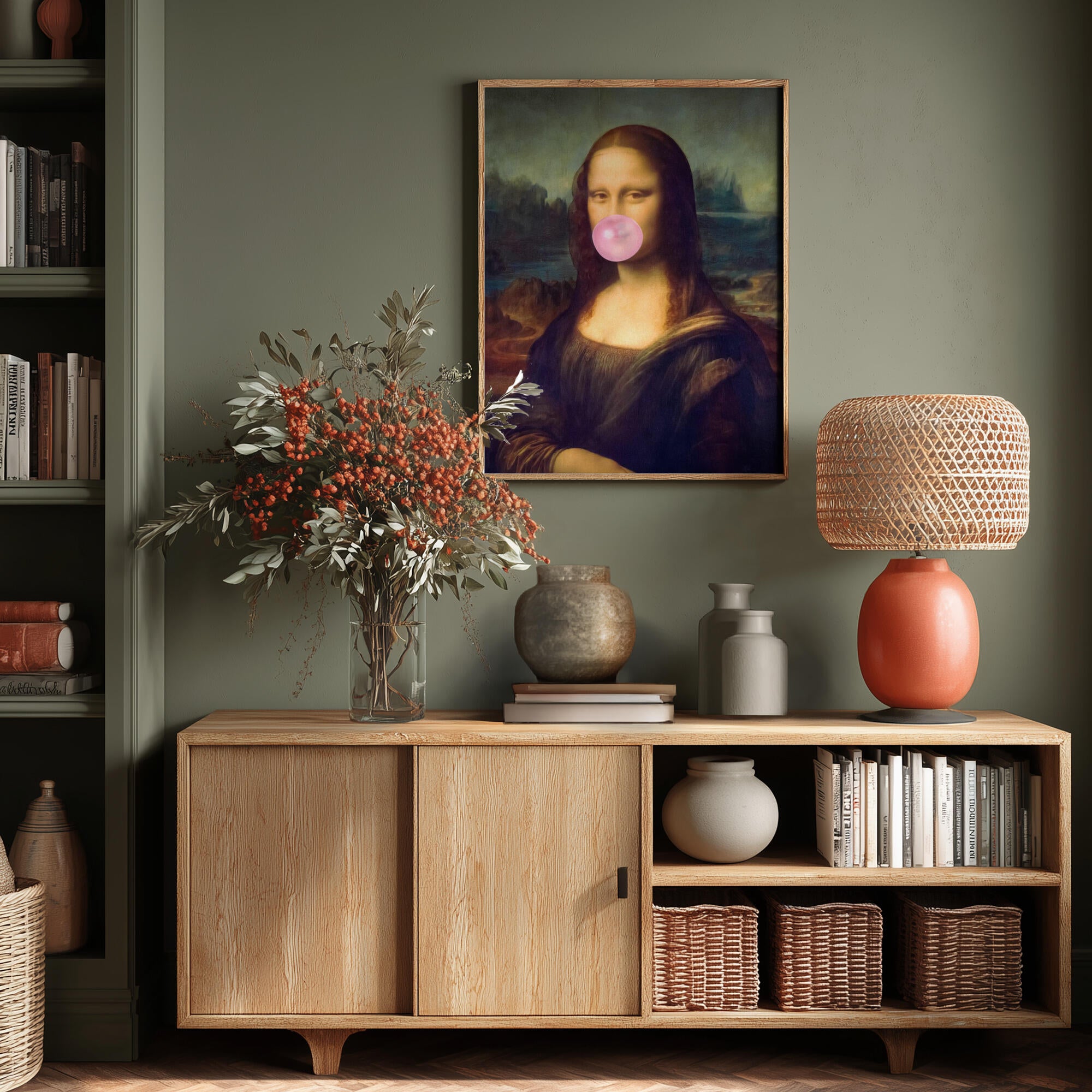 Mona Lisa Bubble Gum