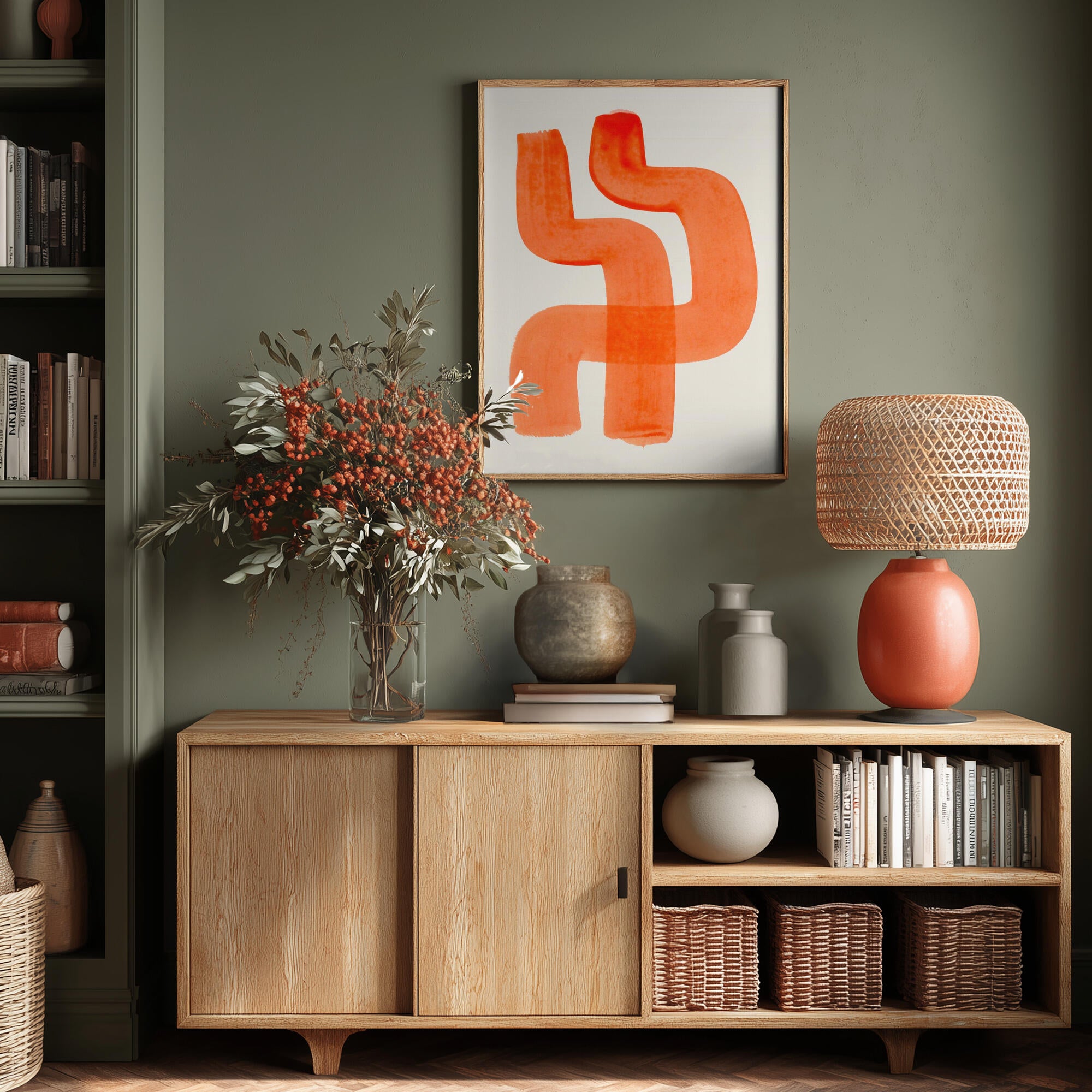 Bold Abstract Flow