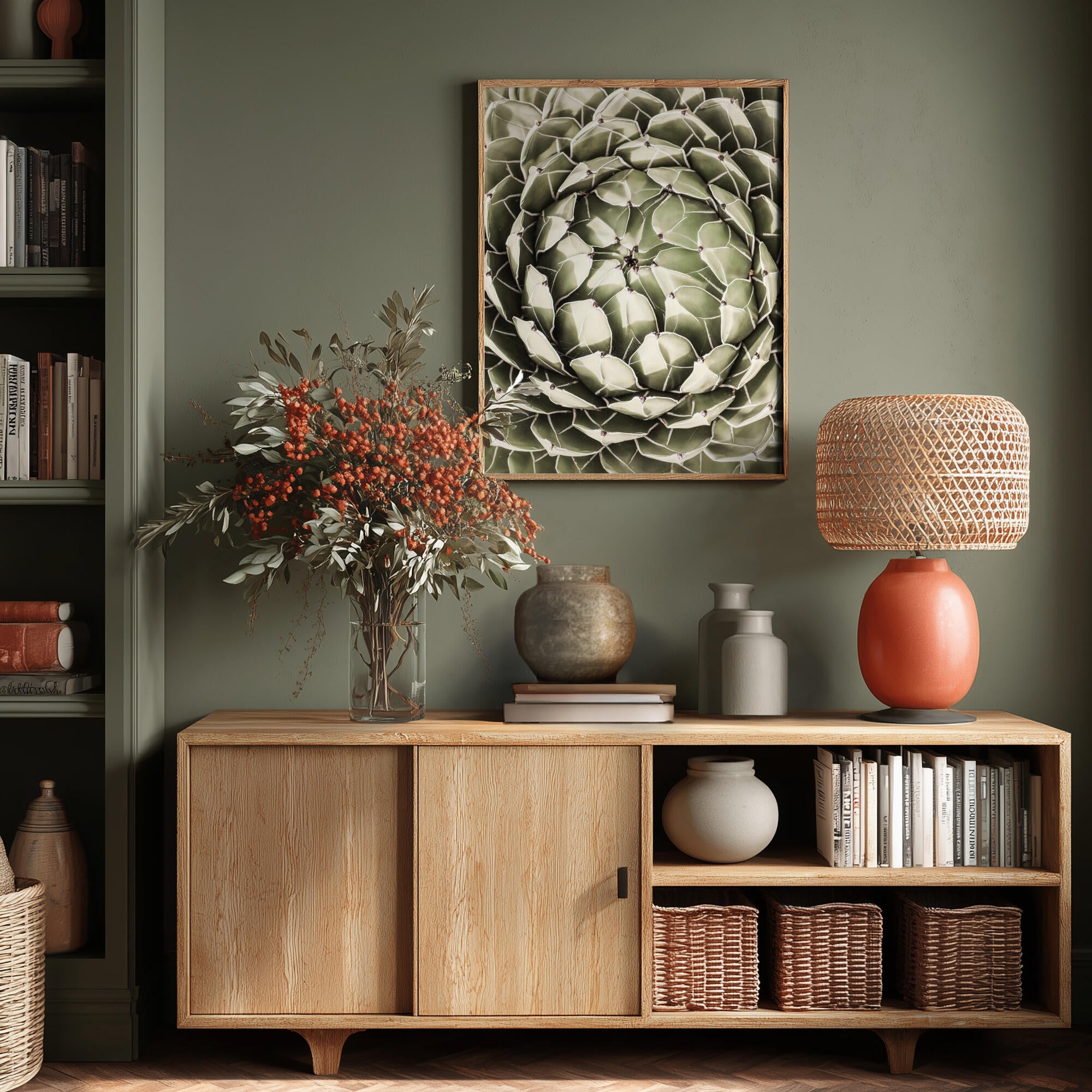 Geometric Succulent