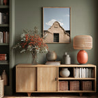 Vintage Gable With An Arched Window