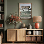 Classic Design In Soft Green Tones Cars