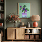 Figs Branch In Vase