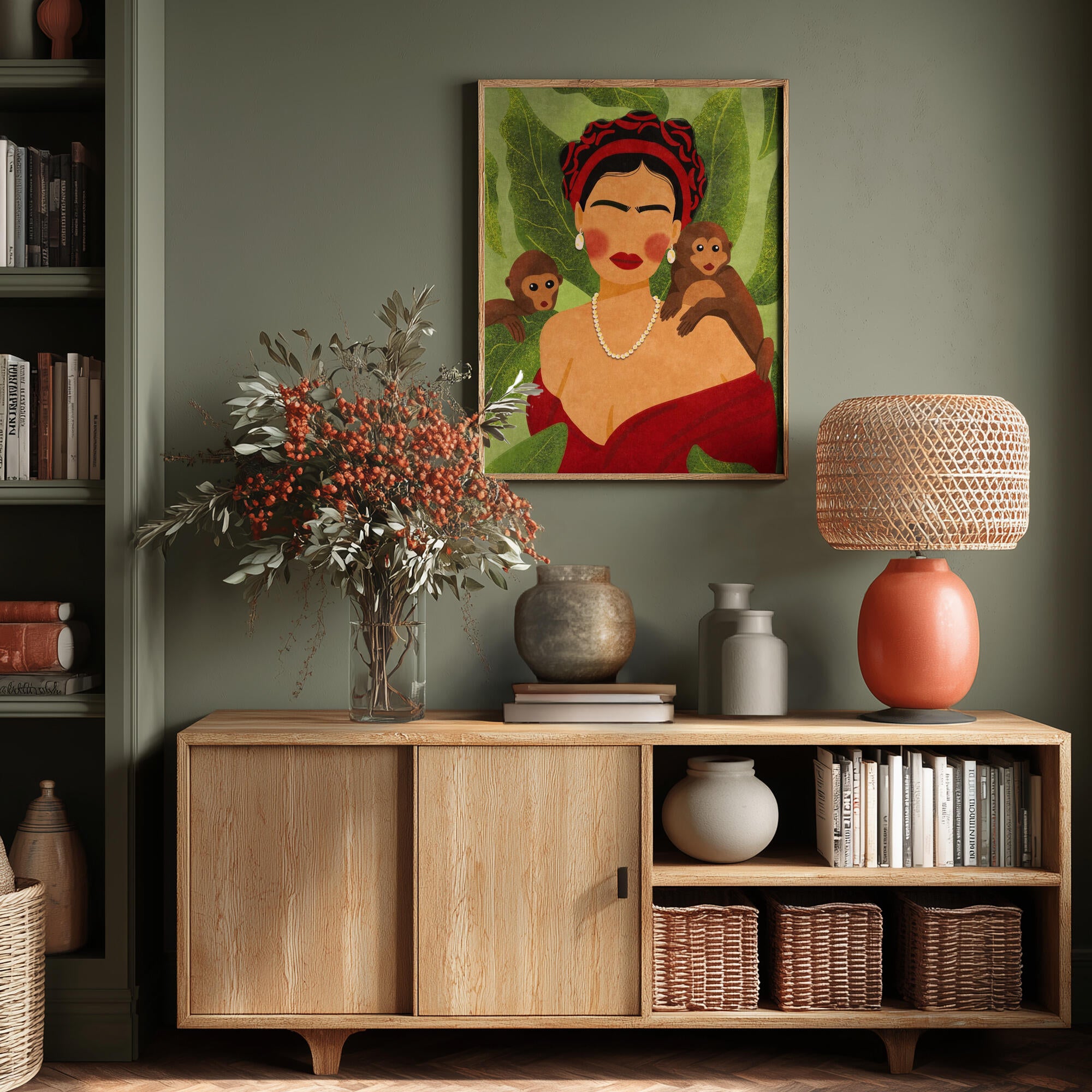 Frida and Monkeys