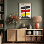 Berlin Retro Travel Print