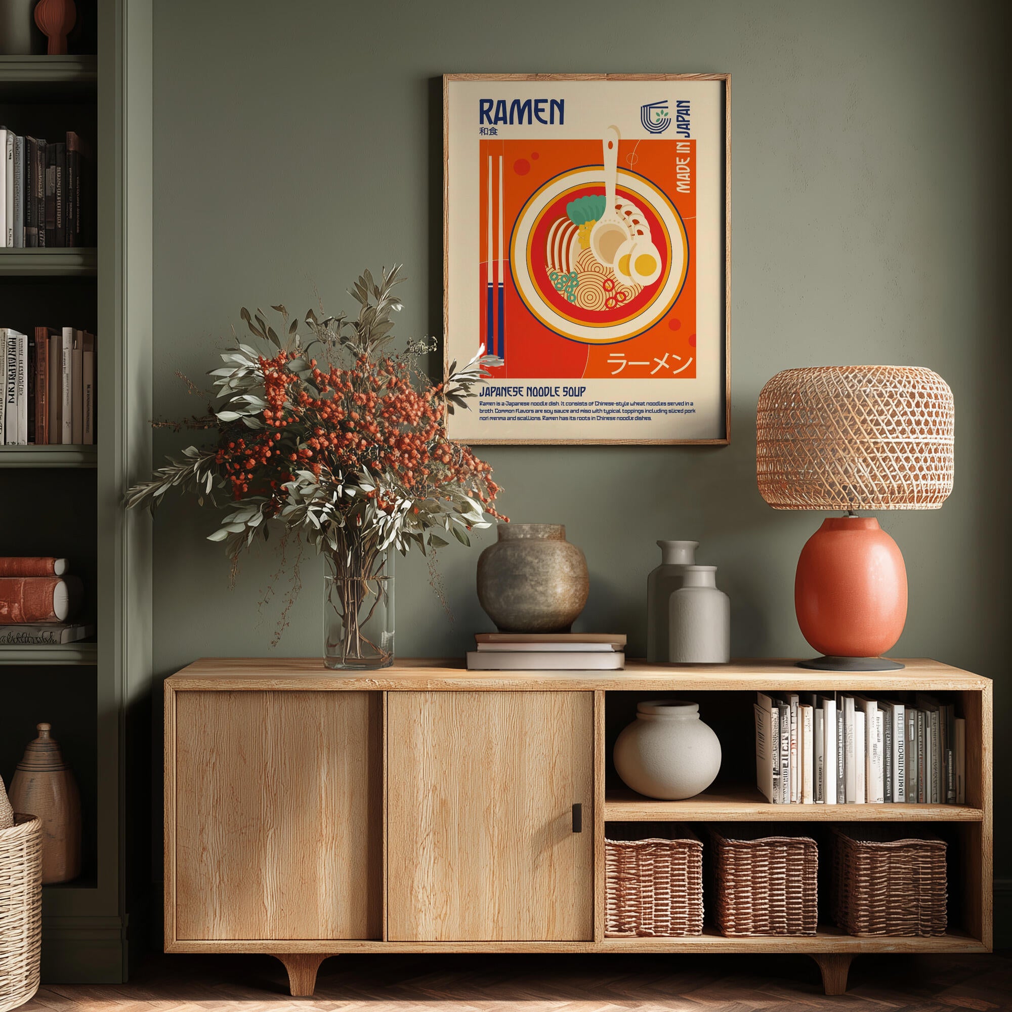 Ramen Japanese Food Print