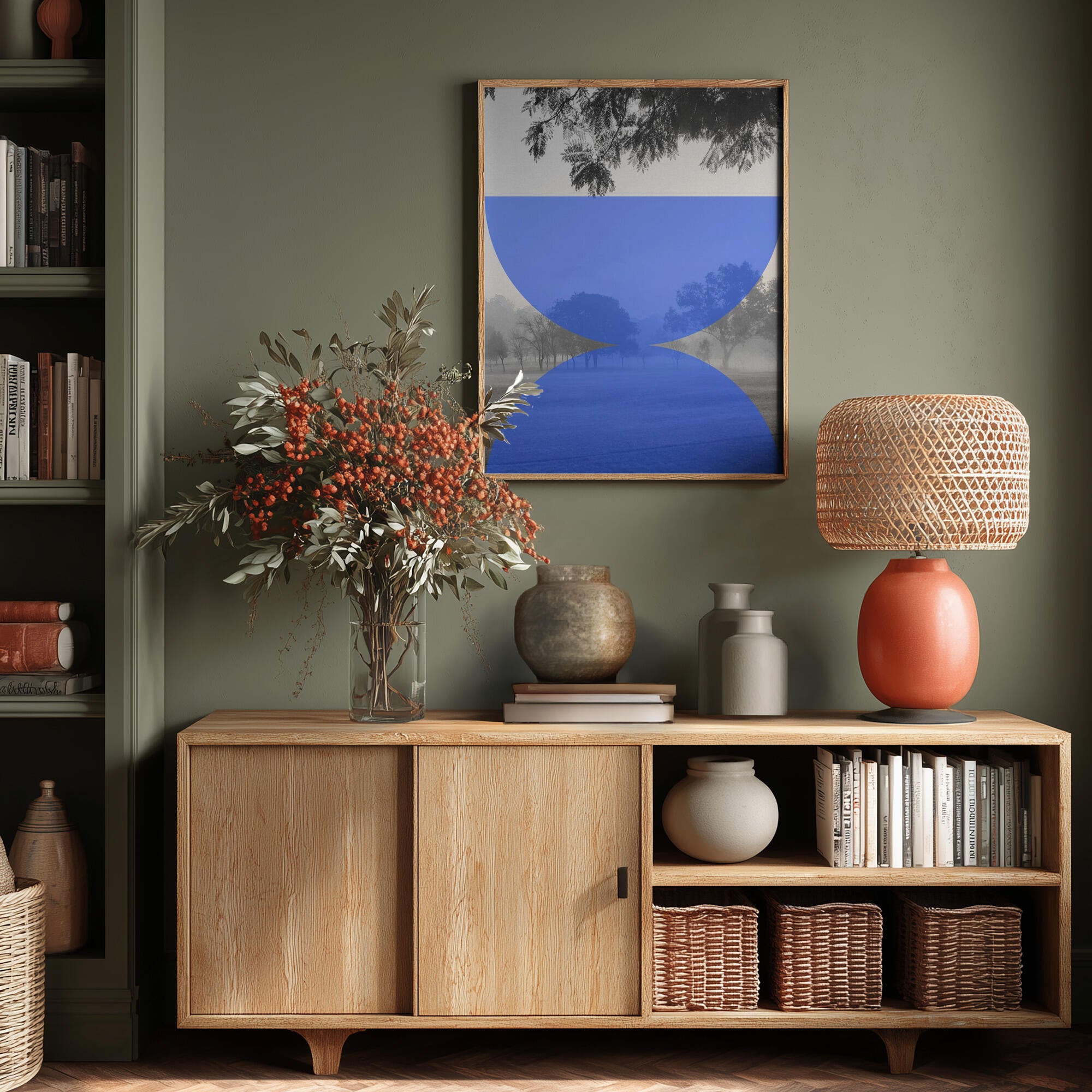 Misty Blue Horizon