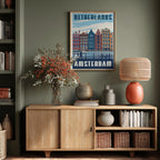 Amsterdam Travel Print