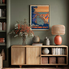 Staithes Yorkshire Travel Print