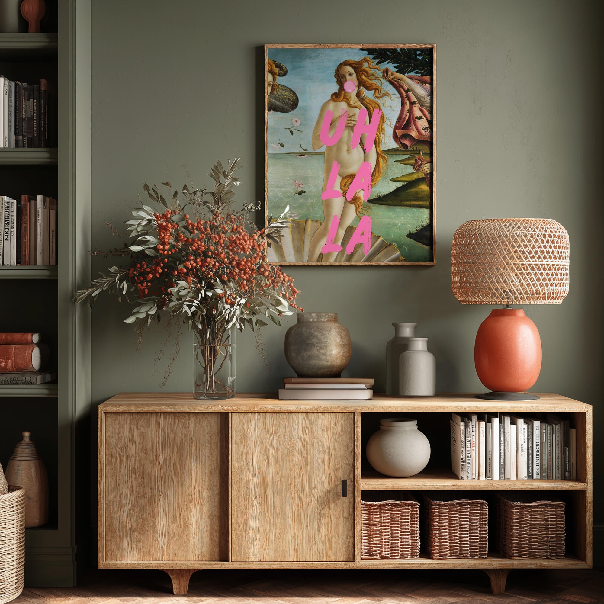 The Birth of Venus by Sandro Botticelli / Uh La La
