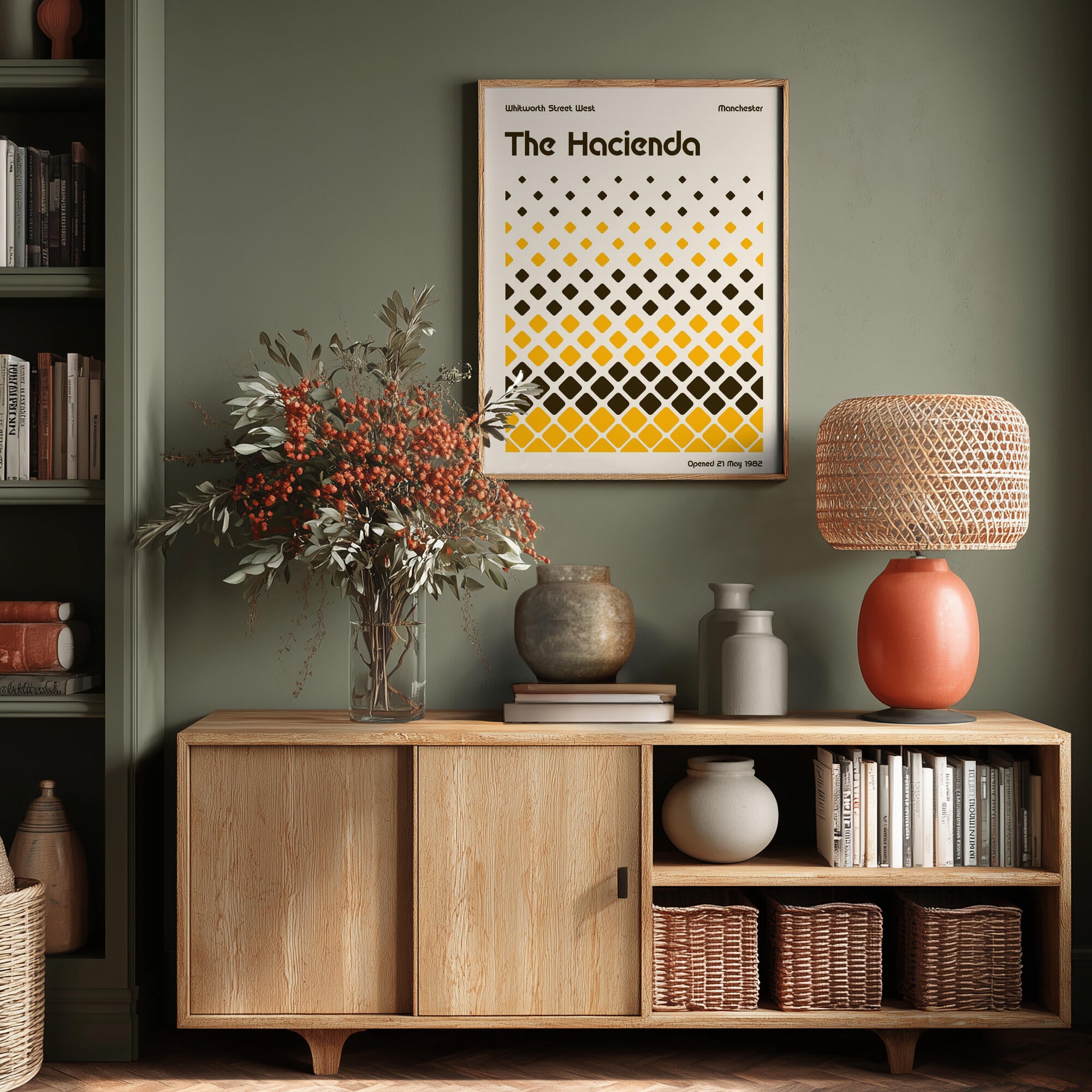Hacienda Poster