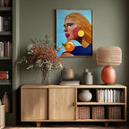 Woman With Orange