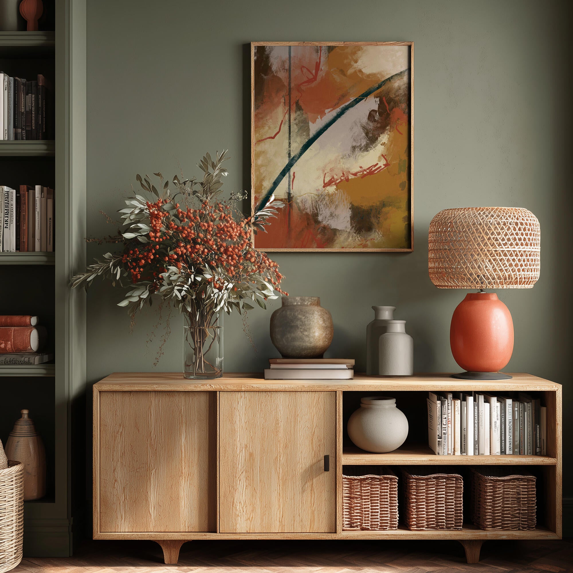 Autumn Brushstrokes