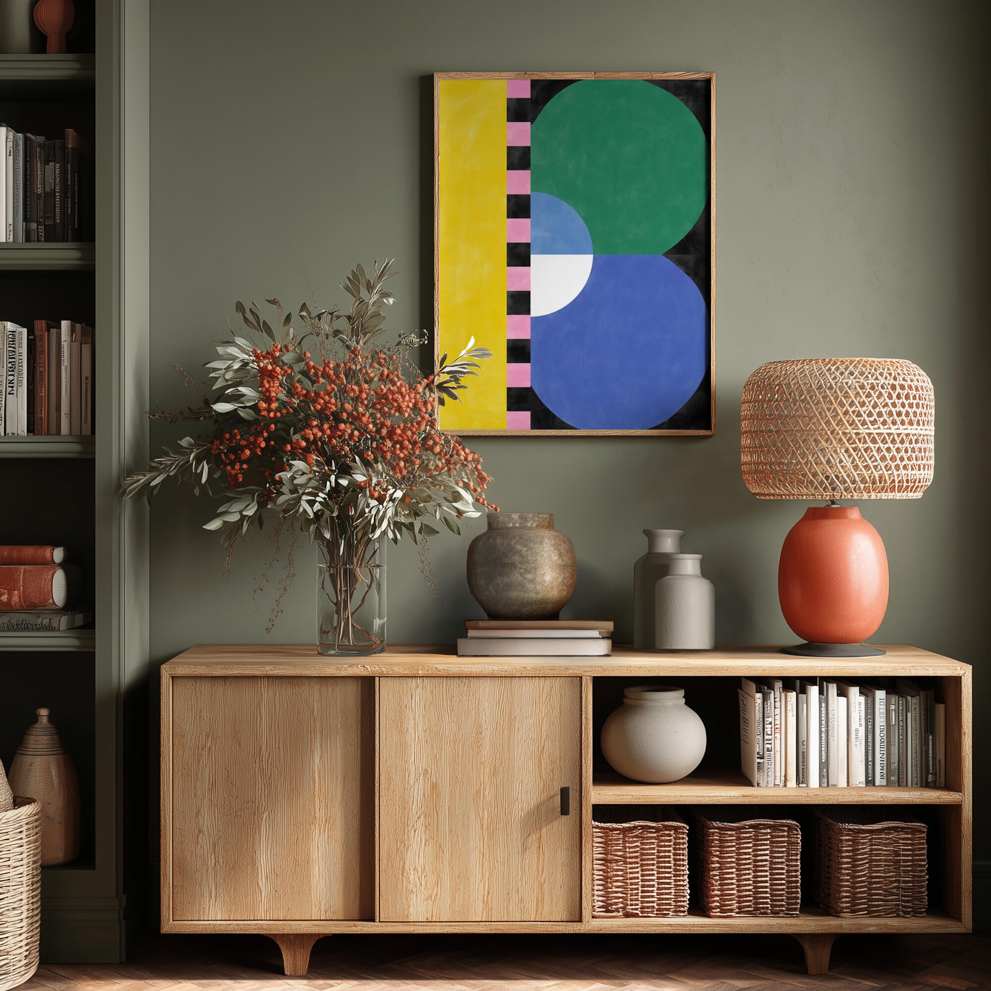 Colorful Geometry Block and shapes