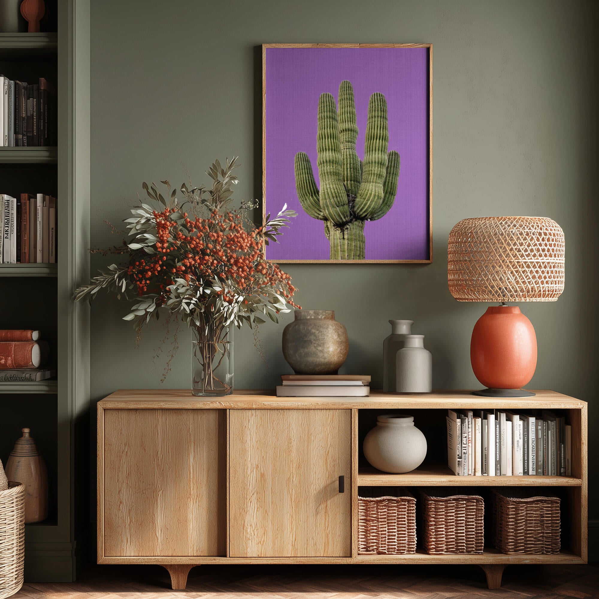 Purple Cactus
