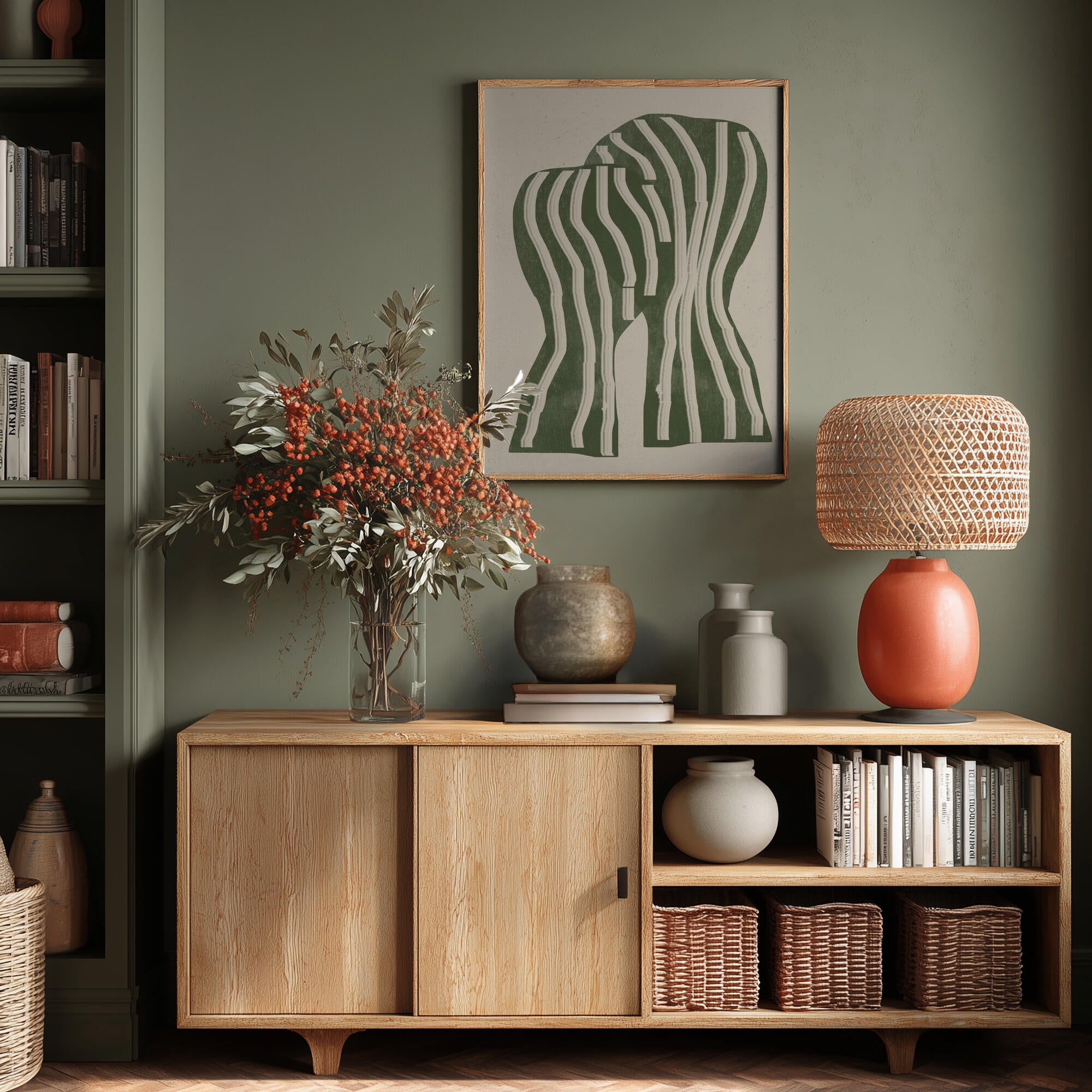 Curved Stripes