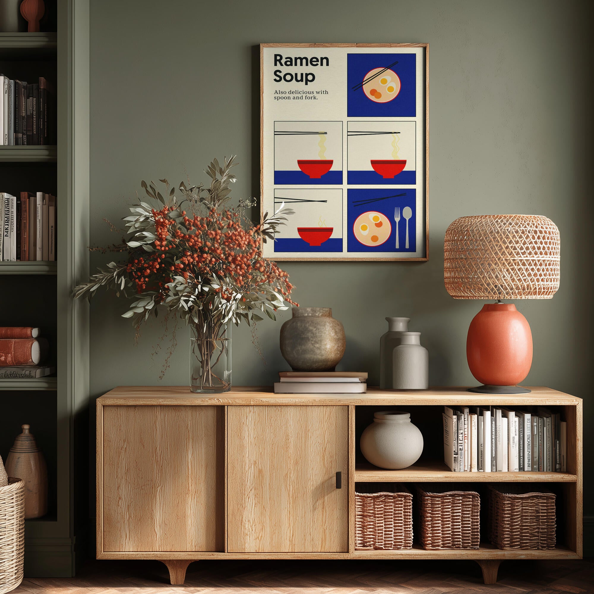 Poster Ramen Soup