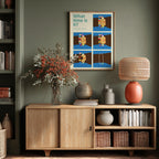 Poster Candy Clock