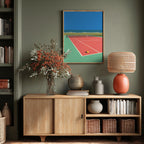 Tennis Court In the Desert