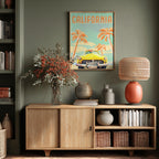 California Surf Poster