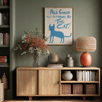 All guests must be approved by the cat!
