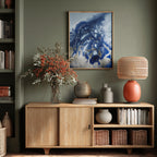 Soothing -" Ocean Wave Waltz  1" - Watercolor waves