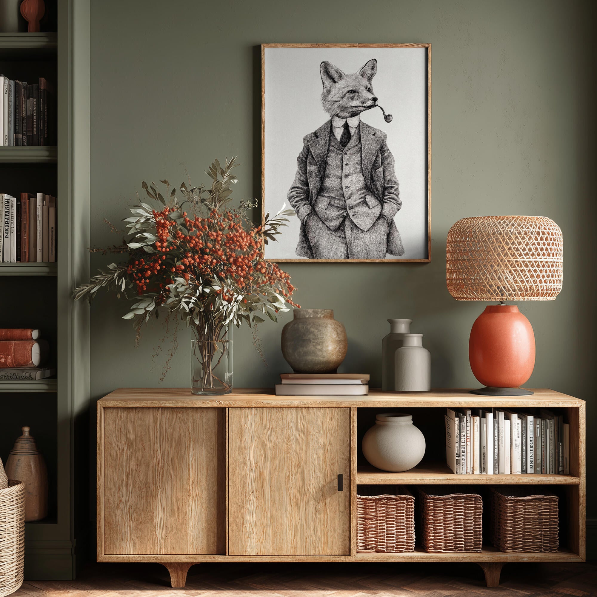 The Vintage-style Fox