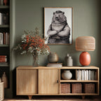 Bear In Vintage Attire