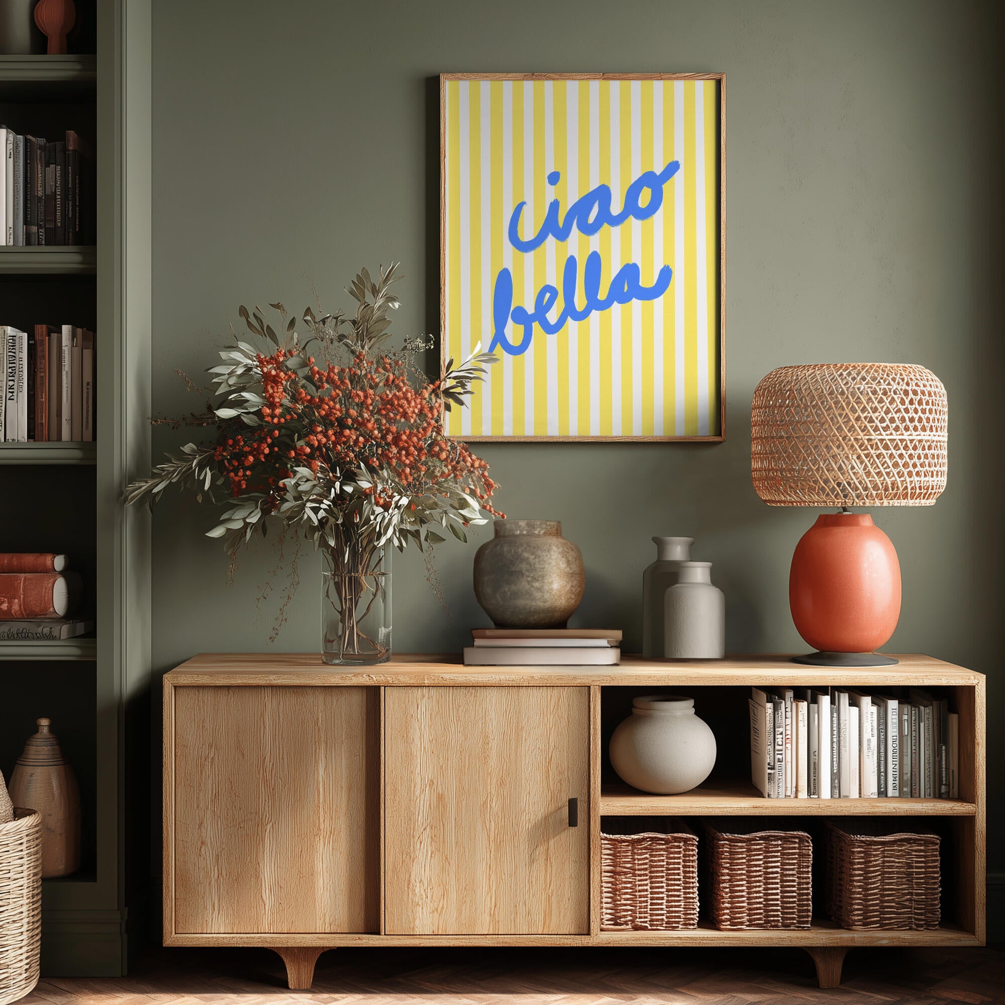 Bright Greeting Stripes