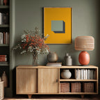 Orange Geometric Shadow