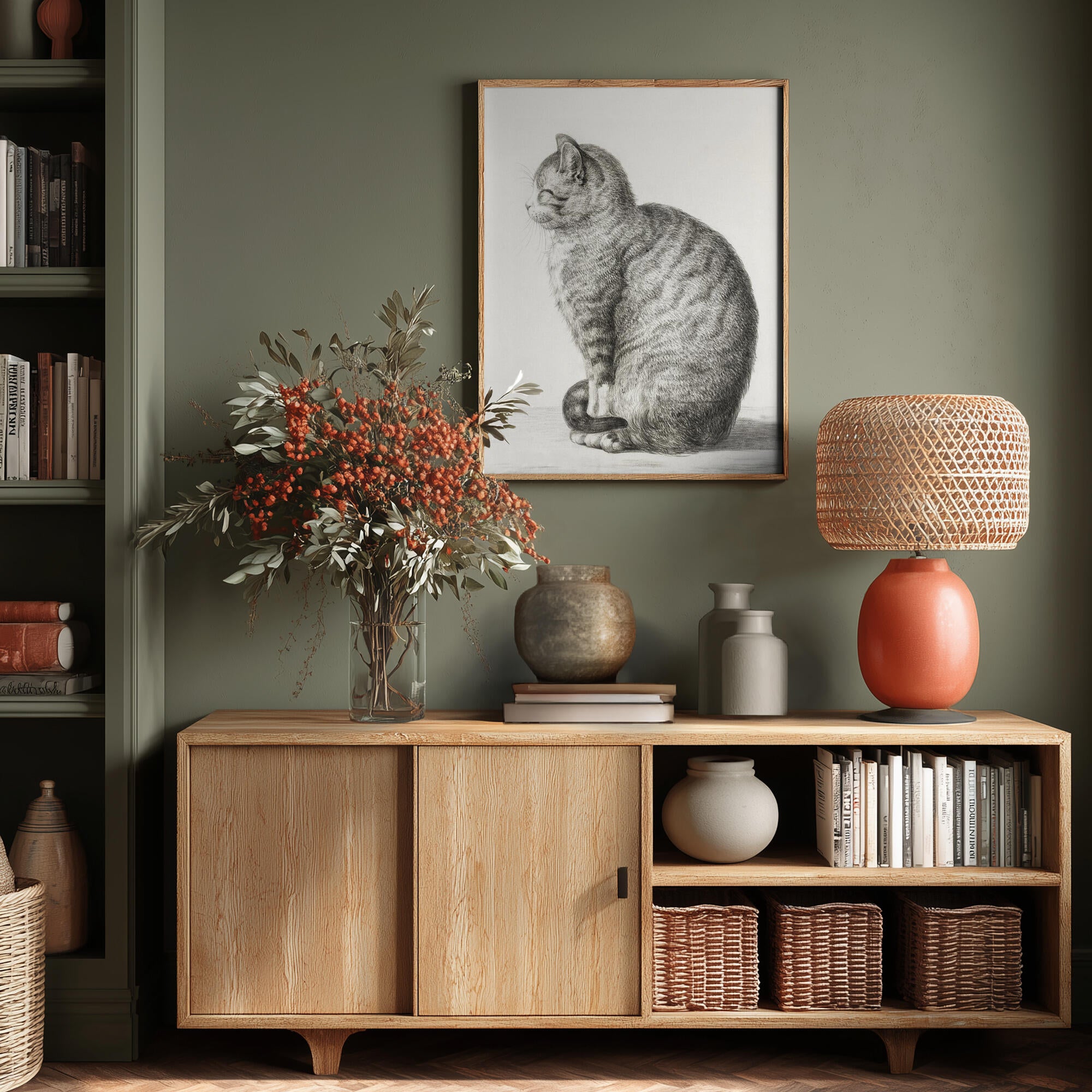 Sitting Cat (1815)