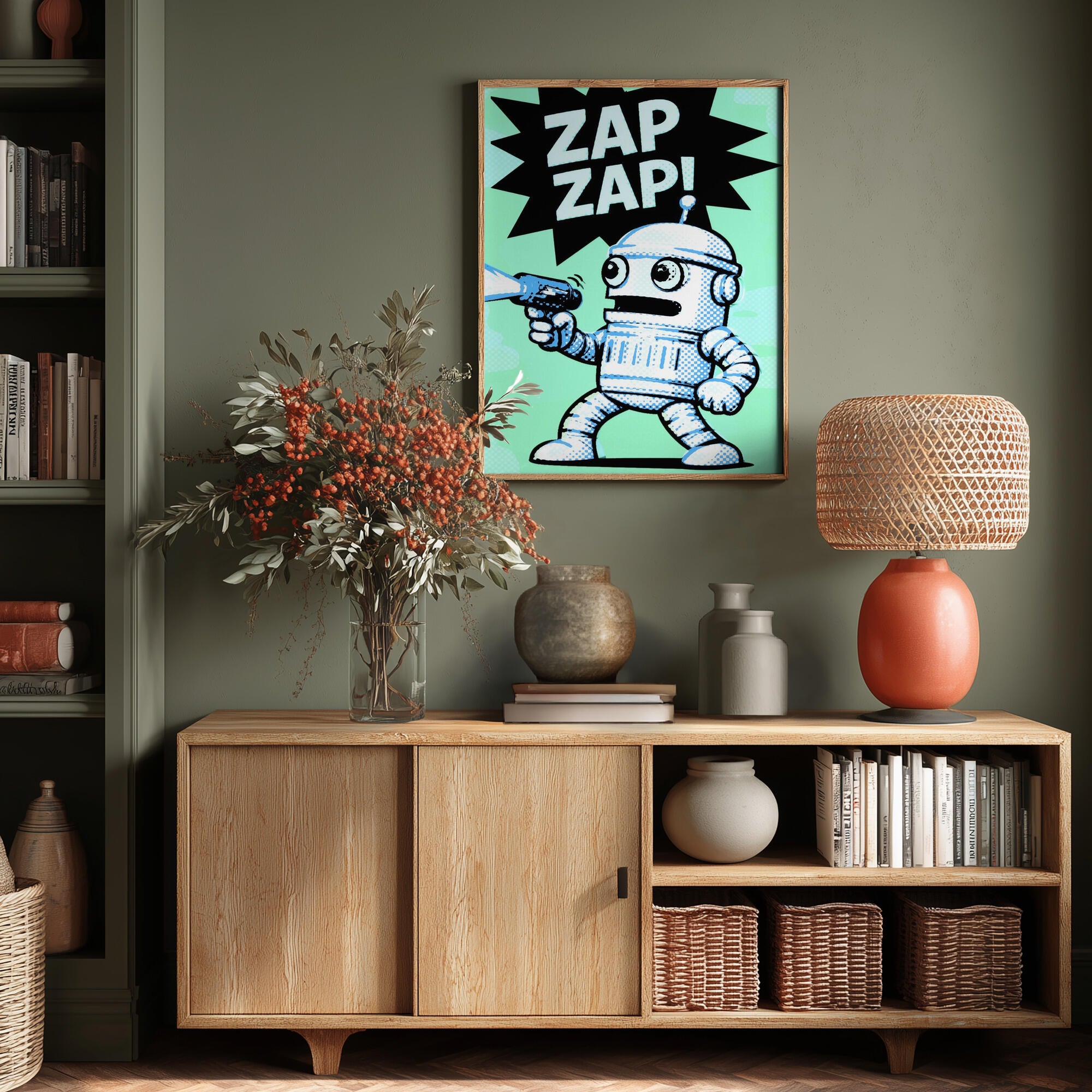 Retro Robot Zap