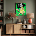 Comic Robot Zap Zap