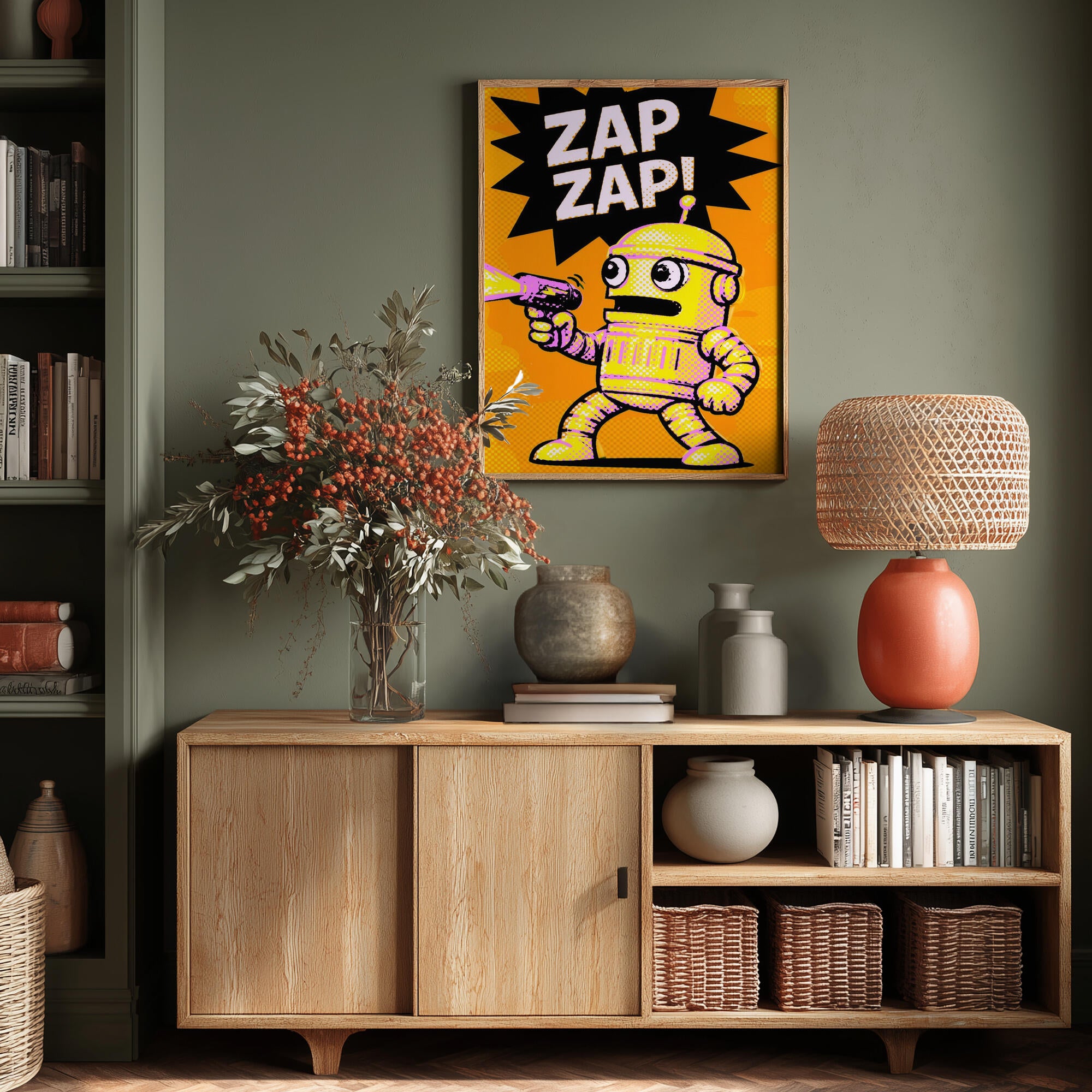 Retro Robot Zap