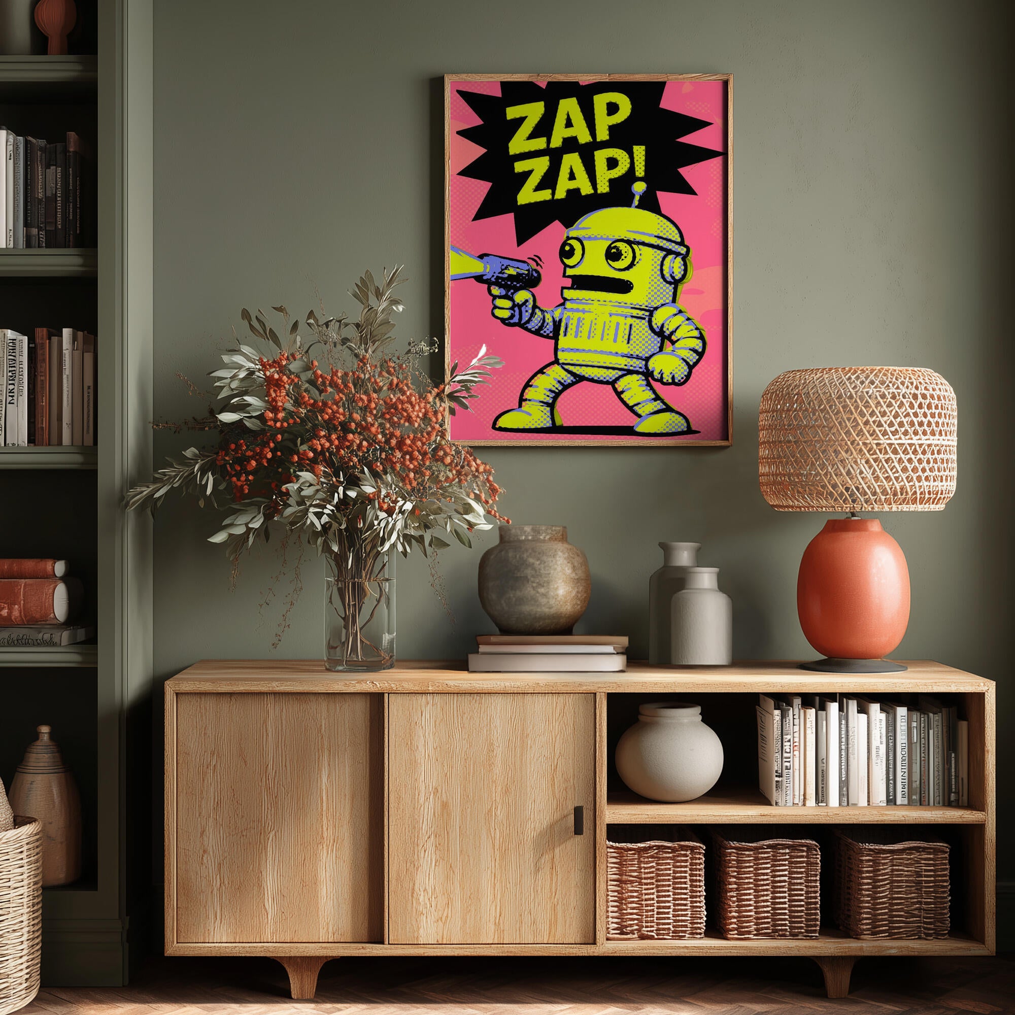 Retro Robot Zap