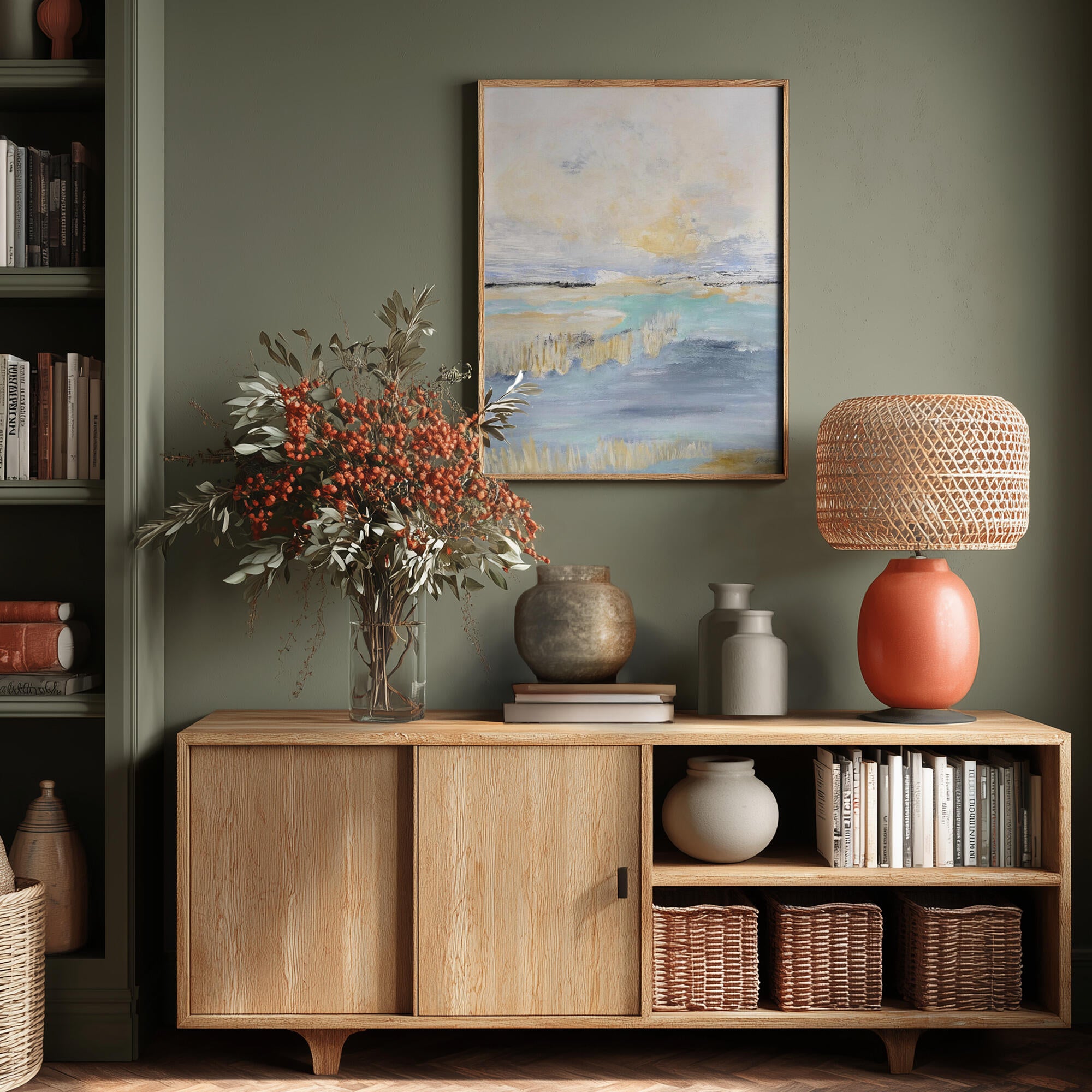 Soft Coastal Abstract