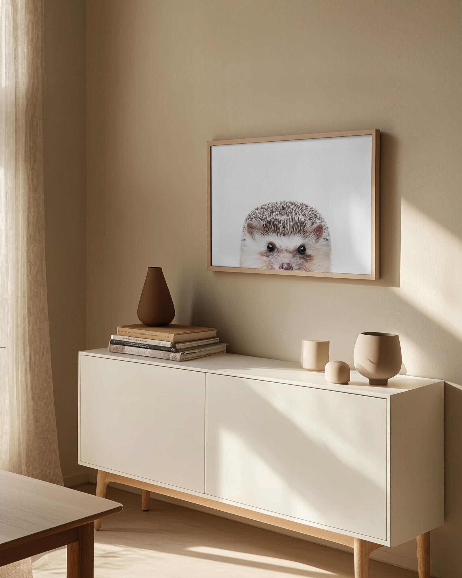 Peeking Hedgehog