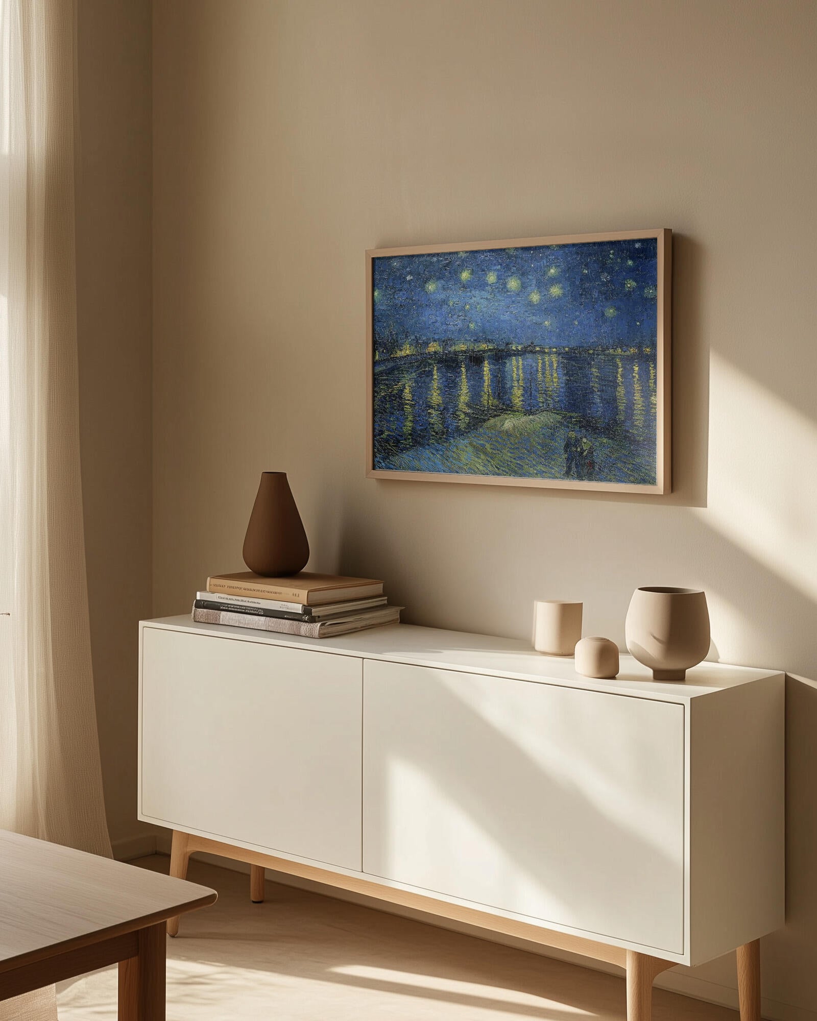 The Starry Night Over The Rhone